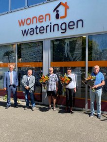 foto Huurders Wonen Wateringen officieel opgericht